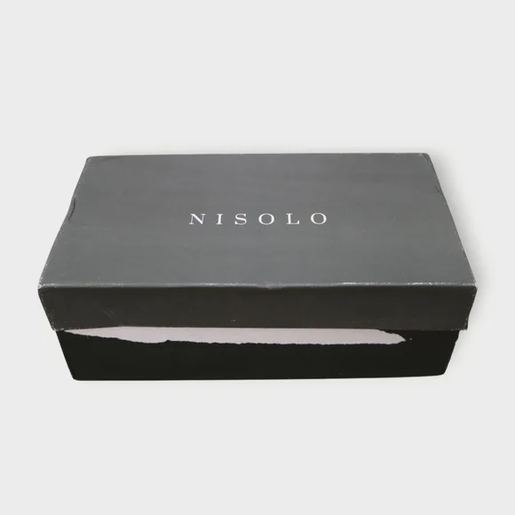 Nisolo Women's 8.5 Brown Ama Woven Mule Brandy Leather Flat Mules Slip On Shoes - Picture 10 of 11